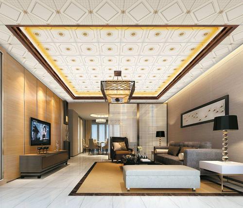 吊頂鋁材鋁扣板-中式鋁扣板吊頂