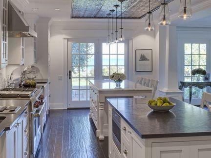 鋁扣天花板效果圖-新式鋁蜂窩大板吊頂效果圖