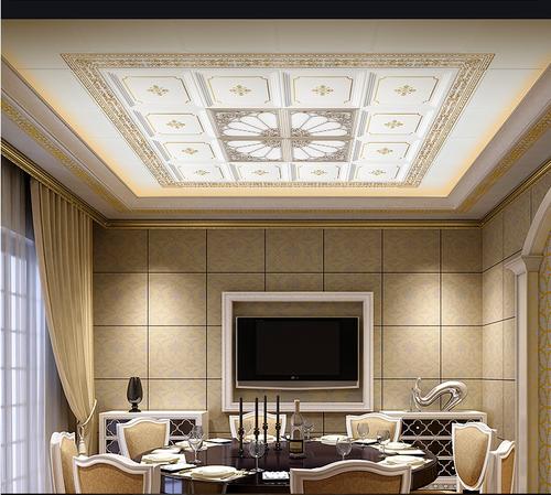 客廳復式集成吊頂-集成吊頂有哪些特點呢