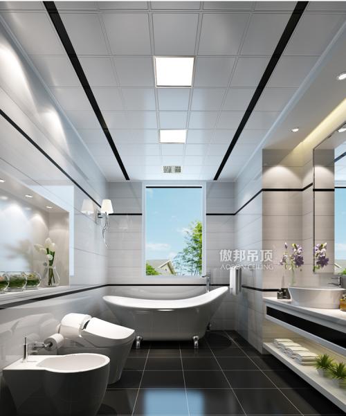 現代簡約鋁扣板吊頂-還在說客廳鋁扣板吊頂又土又丑