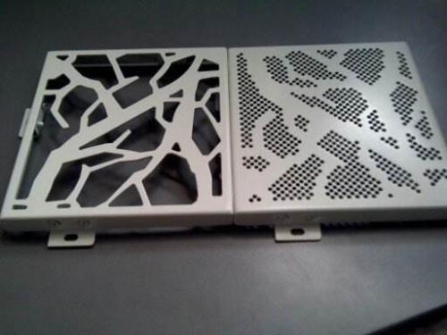 鋁扣板鏤空-藝術鏤空鋁單板和沖孔鋁單板的厚度要求