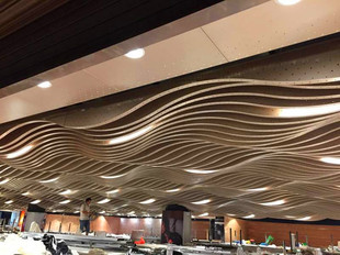 室外鋁扣板鋁板-鋁板吊頂可裝吸頂燈