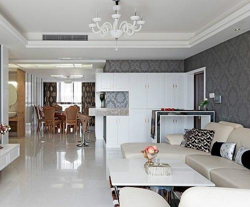 鋁扣板吊頂圖片有造型的-工程吊頂鋁天花材料有哪些