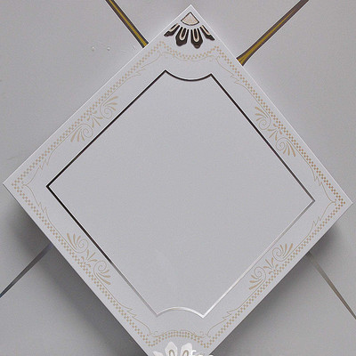 集成吊頂帶圖案-帶鋁扣板一級吊頂效果圖來參賽