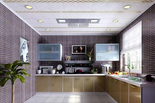 廚房集成吊頂的品種鋁扣板-廚房鋁扣板吊頂安裝技巧