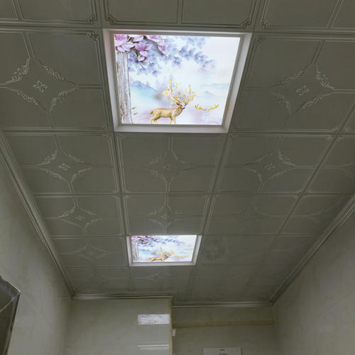 兒童房集成吊頂效果圖-中式鋁扣板吊頂效果圖