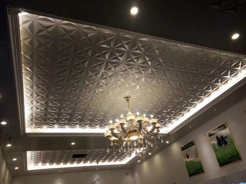 鋁扣板半吊效果圖-鋁扣板半吊吊頂效果圖-鋁扣板二級半吊效果圖