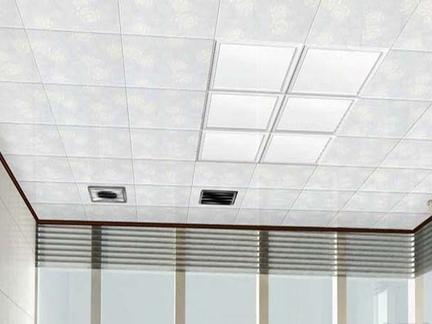 衛生間吊頂鋁扣板圖片-鋁扣板集成吊頂效果圖