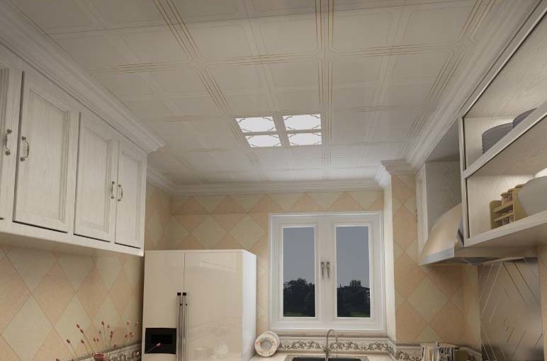 鋁扣板一二線品牌-品牌商城鋁扣板工程案例效果圖