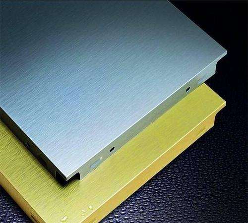 拉絲鋁扣板吊頂圖片-拉絲鋁扣板圖片-鋁扣板吊頂拉絲工藝