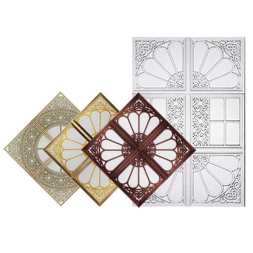 中式花格鋁扣板-中式鋁扣板吊頂天花-客廳中式天花鋁扣板