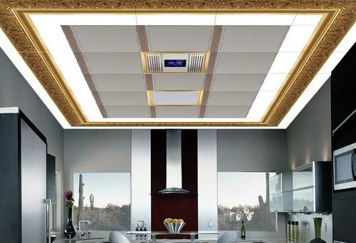 韓派集成吊頂-鋁扣板吊頂清潔分區做