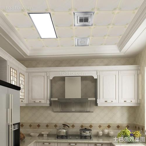 集成鋁扣板效果圖-簡約鋁扣板吊頂效果圖