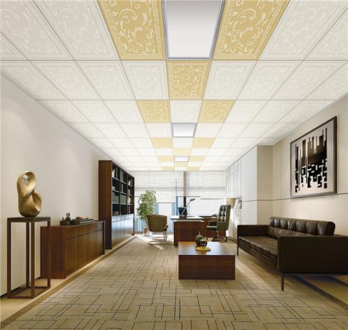 鋁扣板工程吊頂-商場鋁方通吊頂