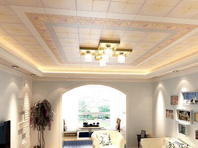 藝術集成鋁扣板吊頂-鋁扣板集成吊頂中的扣板模塊有哪些類型