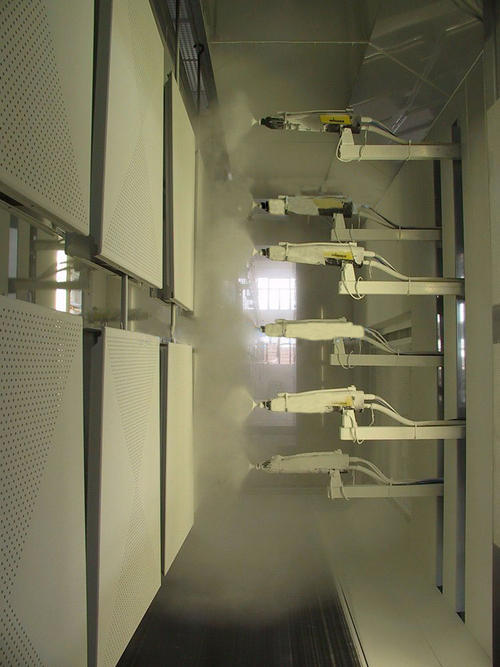 鋁扣板有限公司生產廠家-陽江婦幼保健院和佛山美利龍鋁扣板吊頂項目合作工程