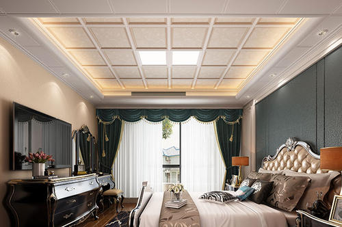 現代簡約鋁扣板吊頂-還在說客廳鋁扣板吊頂又土又丑
