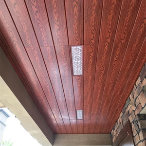 紅木集成吊頂圖片-集成吊頂的個性訂制