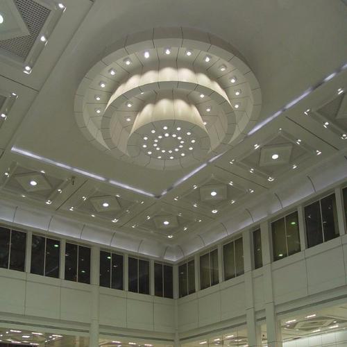 室外鋁扣板鋁板-鋁板吊頂可裝吸頂燈