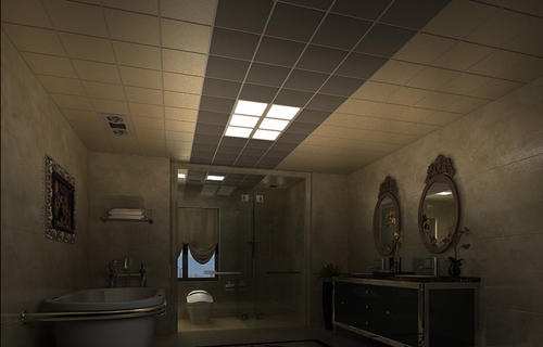 吊頂鋁扣板嵌入式-廚房鋁扣板吊頂效果圖