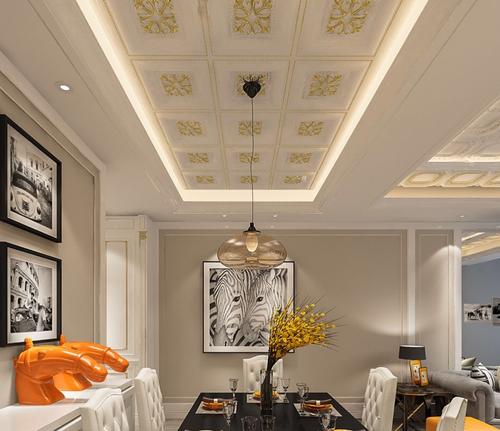 歐式風格鋁扣板-簡歐式鋁扣板吊頂效果怎樣