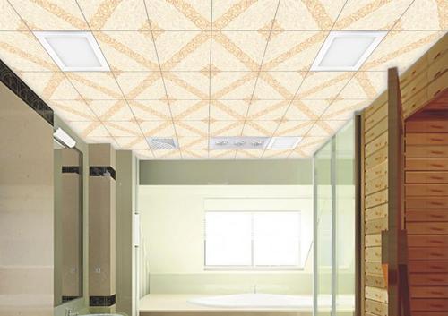 客廳集成吊頂裝飾400例-客廳鋁扣板吊頂廠家來講講鋁扣板集成吊頂的優缺點有哪些