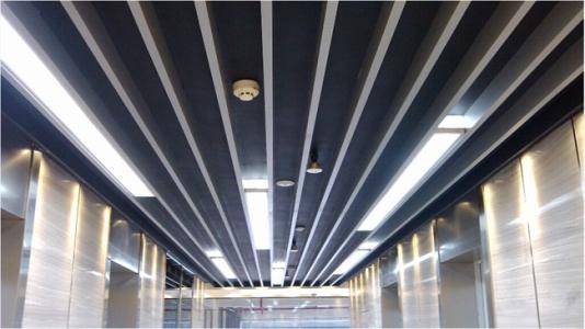 蚌埠鋁方通鋁單板-異型鋁單板和方管鋁方通組合之藝術褶紙