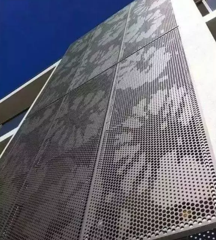 工程板鋁單板-穿孔鋁單板室內創意藝術裝潢工程案例