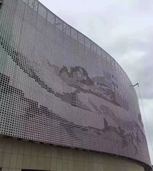 鞍山鋁單板沖孔廠-沖孔鋁天花優點是什么