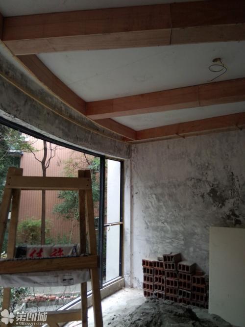 木紋鋁扣板吊斜頂-木紋條鋁扣板吊頂-鋁扣板吊頂木紋線