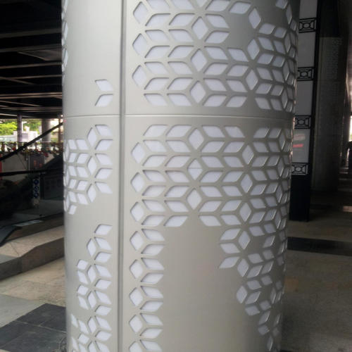 墻面造型鋁單板-鋁單板的復雜造型結構加工