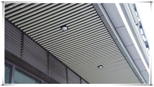 鋁扣板凹槽吊頂-鋁扣板凹槽吊頂-凹槽鋁扣板吊頂收口留