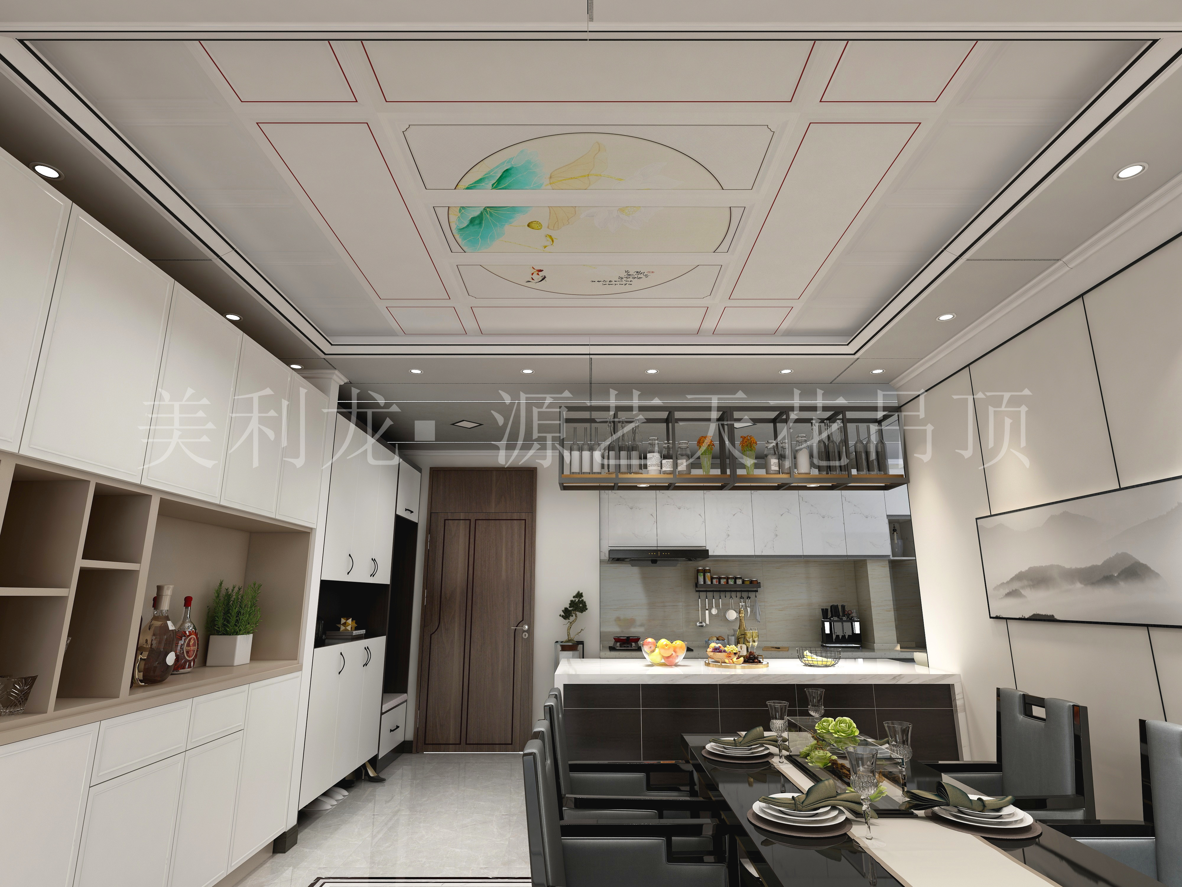 鋁蜂窩板天花吊頂