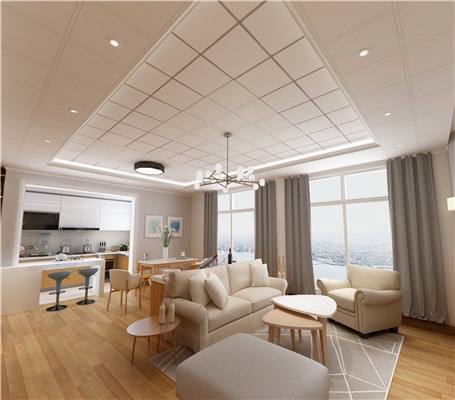 現代簡約鋁扣板吊頂