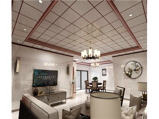 大廳鋁扣板吊頂效果圖這樣裝，連朋友看到都要贊你一句