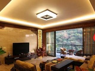 鋁扣板中式吊頂-還在說客廳鋁扣板吊頂又土又丑