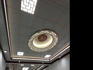 鋁扣板二級吊-客廳鋁扣板吊頂廠家說看這里