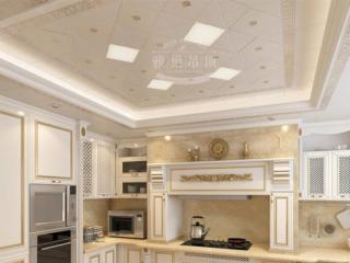 客廳鋁扣板吊頂實景圖片-裝不裝陽臺鋁扣板吊頂