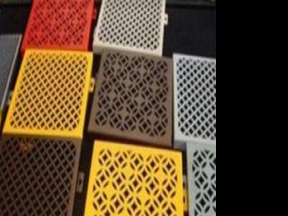 彩色鋁扣板吊頂圖片-現代簡約風鋁扣板吊頂效果圖