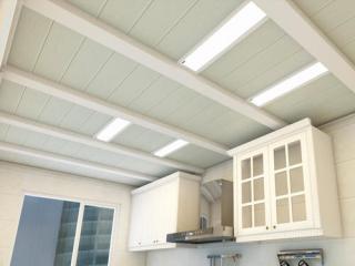 鋁扣板過道吊頂效果圖-品牌商城鋁扣板工程案例效果圖