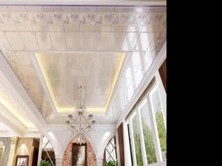 藝術集成鋁扣板吊頂-鋁扣板集成吊頂VS傳統吊頂