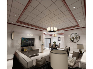 要裝中央空調吊多高？客廳鋁扣板吊頂廠家教你算